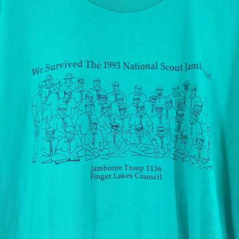 ヘインズ Hanes 90S フロントプリント S/S Tシャツ メンズ JPN:XL