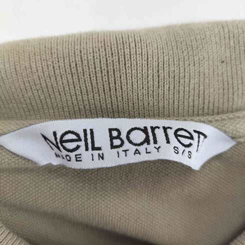 ニールバレット NEIL BARRETT MADE IN ITALY フロント刺繍ポロシャツ メンズ XS