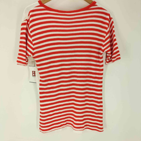 70-80S Euro Vintage EINZINGER コットン レーヨン プリント ボーダー 切替 Tシャツ ユーロ ヴィンテージ メンズ 52/54
