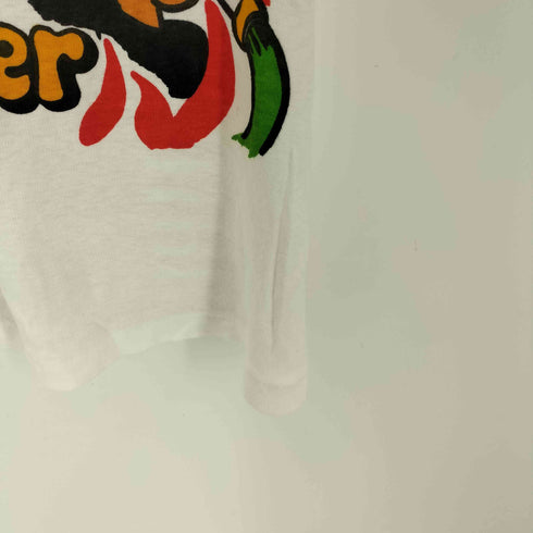 70-80S Euro Vintage EINZINGER コットン レーヨン プリント ボーダー 切替 Tシャツ ユーロ ヴィンテージ メンズ 52/54