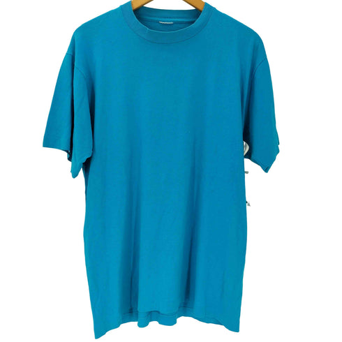 80-90S ボディ 無地 ブランク Tシャツ 裾袖 シングル メンズ
