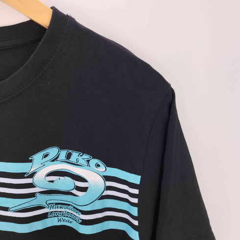ピコ PIKO 00S ハワイアン 両面 プリント S/S Tシャツ Y2K メンズ import:M