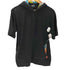 ステューシー Stussy AUTHENTIC 00S OLD 裏地 ショーンフォント 総柄 S/S 半袖 プルオーバー フーディー パーカー Y2K メンズ import:M