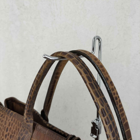 ロンシャン LONGCHAMP クロコ型押し トートバッグ レディース
