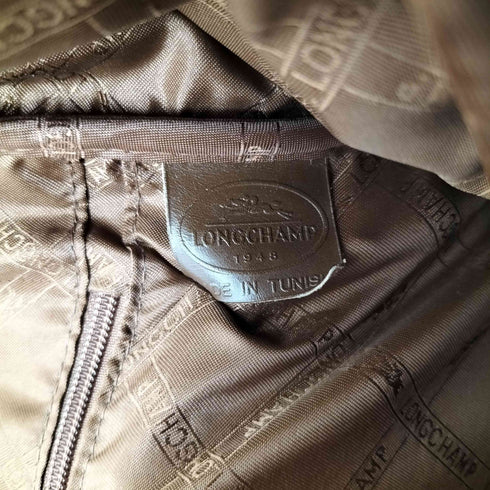 ロンシャン LONGCHAMP クロコ型押し トートバッグ レディース