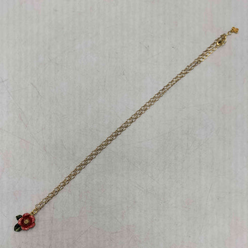 Palnart Poc 花 モチーフ ゴールドネックレス レディース