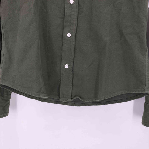 フランクアンドアイリーン Frank&Eileen USA製 BARRY フランネル スキッパーシャツ レディース import:XS