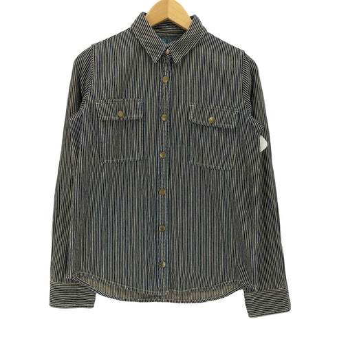 ロンハーマンヴィンテージ R.H.VINTAGE ヒッコリーストライプダブルポケットシャツ レディース import:S