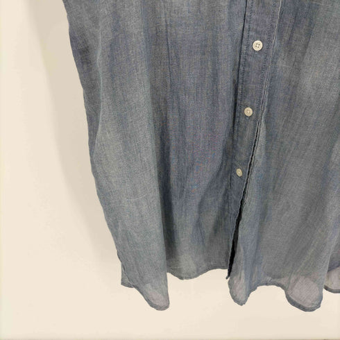 ビアズリー BEARDSLEY 2WAYシフォンデニムシャツワンピース レディース
