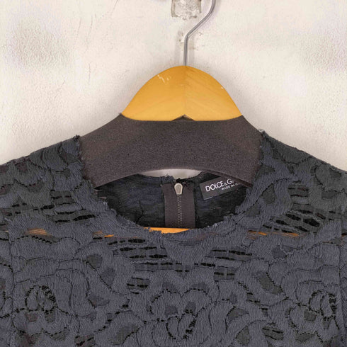 ドルチェアンドガッバーナ DOLCE&GABBANA レースデザイン S/S トップス レディース EUR:38