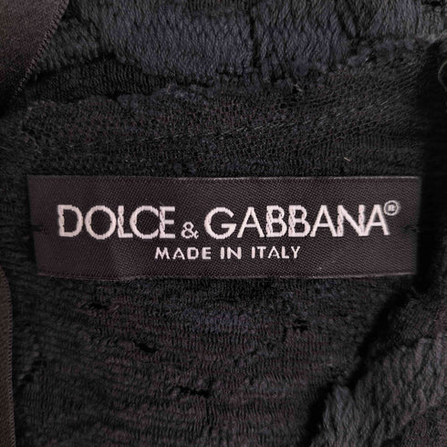 ドルチェアンドガッバーナ DOLCE&GABBANA レースデザイン S/S トップス レディース EUR:38