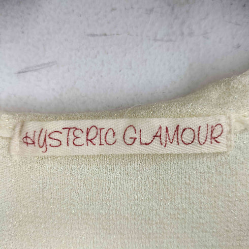 ヒステリックグラマー HYSTERIC GLAMOUR フロントプリント S/S トップス ヒスガール Y2K レディース FREE