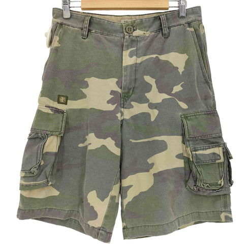 アイゾッド IZOD 90s~00s カモフラ カーゴショーツ ショートパンツ メンズ 30