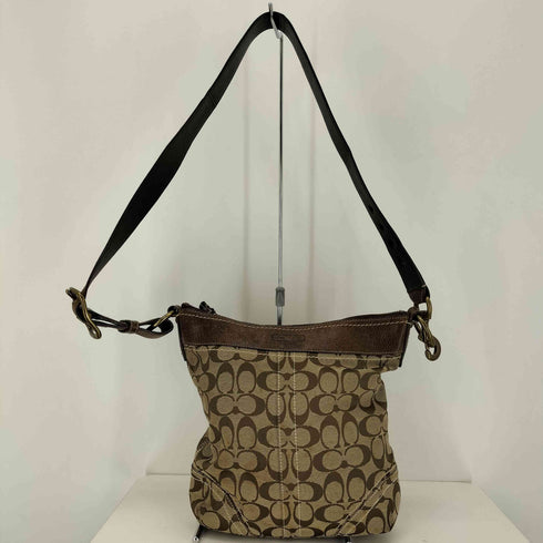 コーチ COACH シグネチャー ショルダーバッグ signature shoulder bag レディース