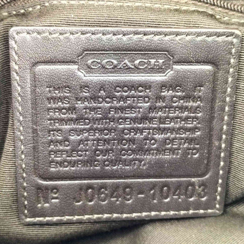 コーチ COACH シグネチャー ショルダーバッグ signature shoulder bag レディース