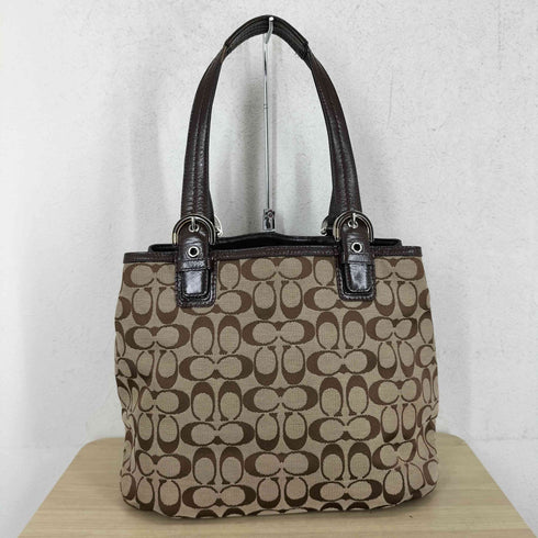 コーチ COACH シグネチャー トートバッグ ハンドバッグ signature totebag handbag レディース