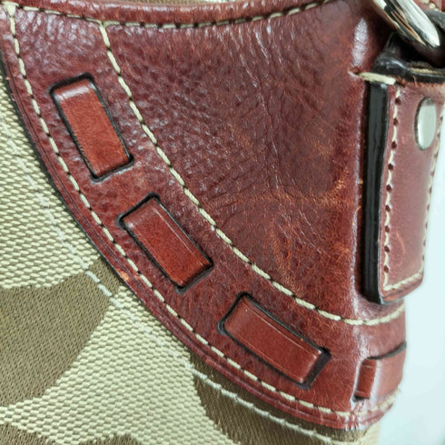 コーチ COACH シグネチャー パイソン ショルダーバッグ signature Python shoulderbag レディース