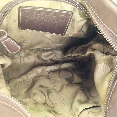 コーチ COACH レザー ショルダーバッグ leather shoulderbag レディース