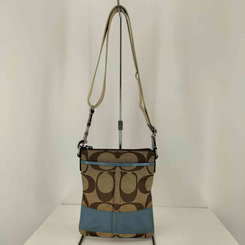 コーチ COACH シグネチャー ショルダーバッグ signature shoulder bag レディース