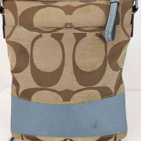 コーチ COACH シグネチャー ショルダーバッグ signature shoulder bag レディース