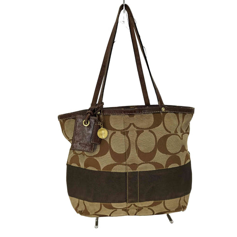 コーチ COACH シグネチャー トートバッグ ハンドバッグ signature totebag handbag レディース