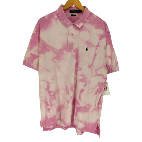 ポロラルフローレン POLO RALPH LAUREN CLASSIC FIT ブリーチデザイン ポロシャツ メンズ JPN:XXL