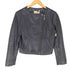 ジルバイジルスチュアート JILL by JILLSTUART lamb leather レザーノーカラージャケット レディース JPN:M