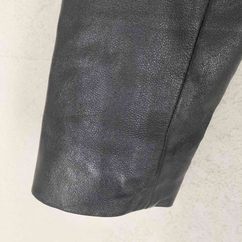 ジルバイジルスチュアート JILL by JILLSTUART lamb leather レザーノーカラージャケット レディース JPN:M