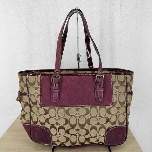 コーチ COACH シグネチャー トートバッグ signature tote bag レディース