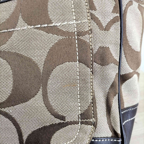 コーチ COACH シグネチャー トートバッグ signature tote bag レディース