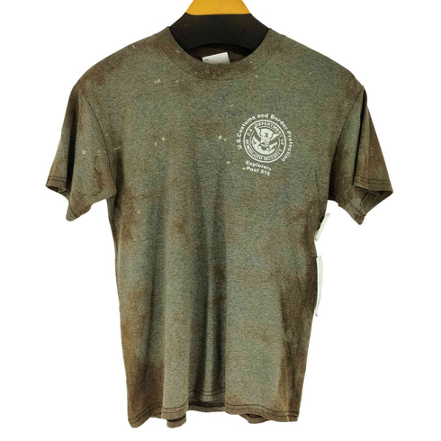 ヘインズ Hanes 両面プリント 両面プリント クルーネックTシャツ タイダイ レディース L 14-16