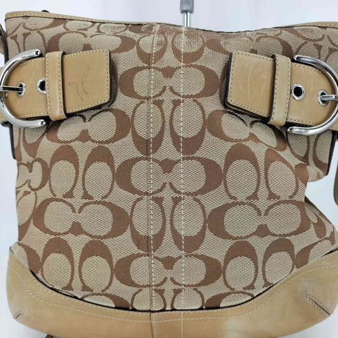 コーチ COACH シグネチャー ショルダーバッグ signature shoulder bag レディース