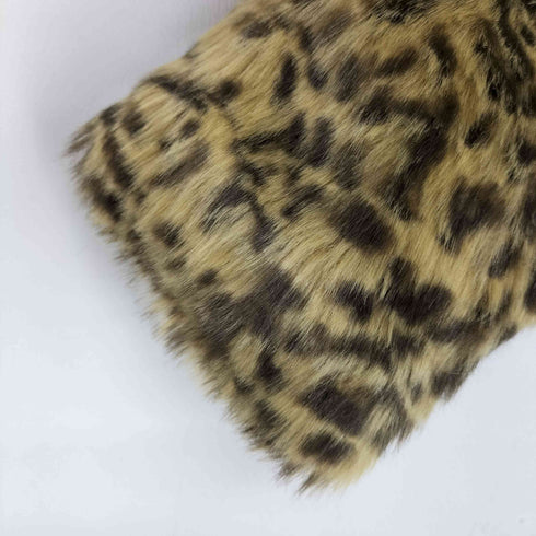 リシェグラマー Riche Glamour レオパードノーカラーコート レディース JPN:M