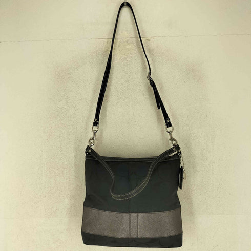 コーチ COACH 2WAY シグネチャー ショルダーバッグ ハンドバッグ signature shoulderbag handbag レディース