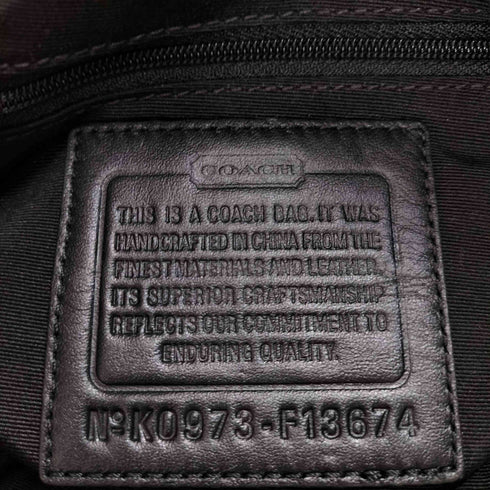 コーチ COACH 2WAY シグネチャー ショルダーバッグ ハンドバッグ signature shoulderbag handbag レディース