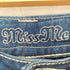 MISS ME クロスボタン デザインブーツカットデニムパンツ Y2K レディース US:25