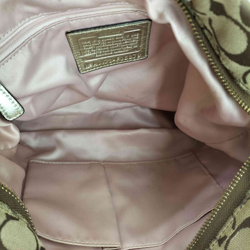コーチ COACH シグネチャー オプアート 2way ショルダーバッグ signature opart 2way shoulder bag レディース