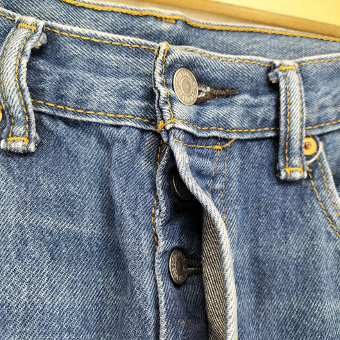 リーバイス Levis ボタン裏4985刻印 501 オリジナルストレートフィット デニムパンツ メンズ W32L36