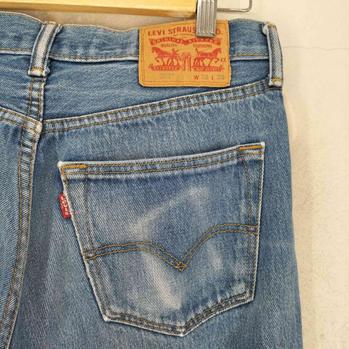 リーバイス Levis ボタン裏4985刻印 501 オリジナルストレートフィット デニムパンツ メンズ W32L36