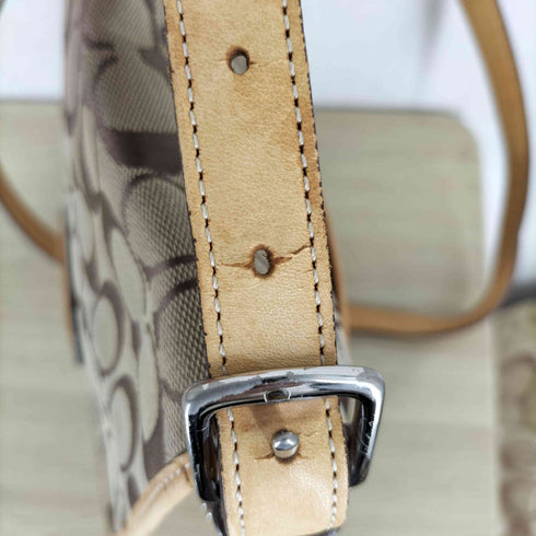 コーチ COACH シグネチャー ショルダーバッグ signature shoulder bag レディース