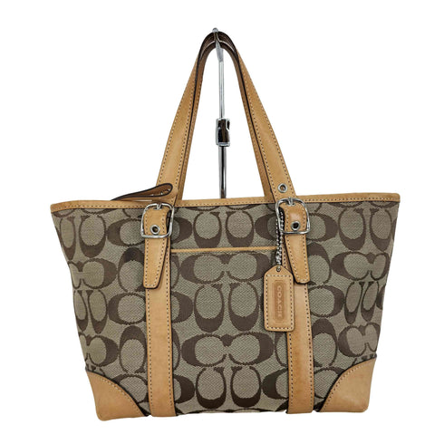 コーチ COACH シグネチャー トートバッグ signature tote bag レディース