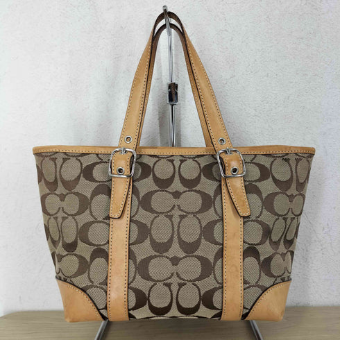 コーチ COACH シグネチャー トートバッグ signature tote bag レディース