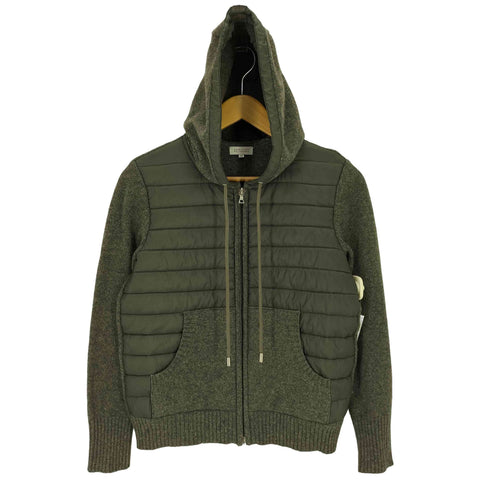 マッキントッシュフィロソフィー MACKINTOSH PHILOSOPHY 切替し ウール フーディ ニットパーカー レディース EUR:38