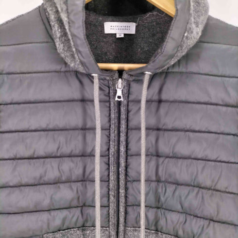 マッキントッシュフィロソフィー MACKINTOSH PHILOSOPHY 切替し ウール フーディ ニットパーカー レディース EUR:38