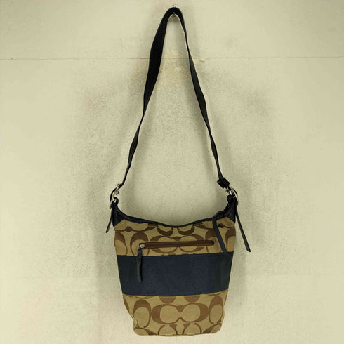 コーチ COACH シグネチャー ショルダーバッグ signature shoulder bag レディース