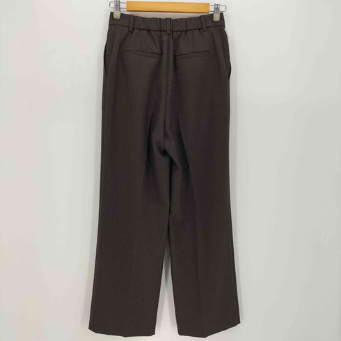 ノーリーズ NOLLEY’S 25SS ウォッシャブルツイルストレッチ愛されワイドパンツ レディース JPN:38