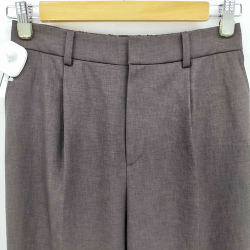 ノーリーズ NOLLEY’S 25SS ウォッシャブルツイルストレッチ愛されワイドパンツ レディース JPN:38