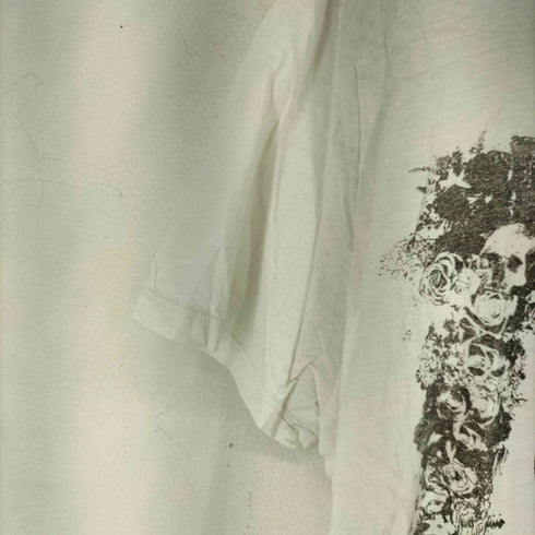 エイチアンドエム H&M スカルデザイン S/S グラフィックTシャツ メンズ import:M