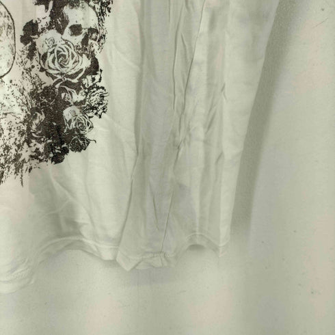 エイチアンドエム H&M スカルデザイン S/S グラフィックTシャツ メンズ import:M
