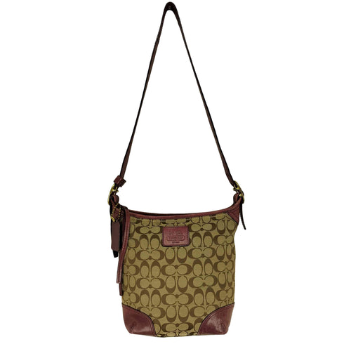 コーチ COACH シグネチャー ショルダーバッグ signature shoulder bag レディース